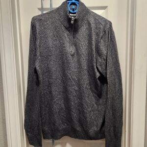 Bonobos Washable Cotton Cashmere Half-Zip size L